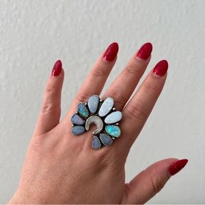 Make an Offer— Headed to Consignment! Hannah Maed Levy Sterling Opal Naja Ring